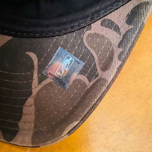 Mitchell & Ness NBA Washington Warriors Unisex StrapBack Camo Hat Michael Jordan - Picture 7 of 12